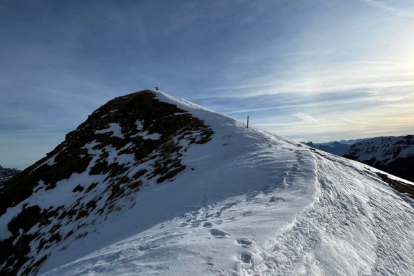 Sanftes Gleiten zur Alp
